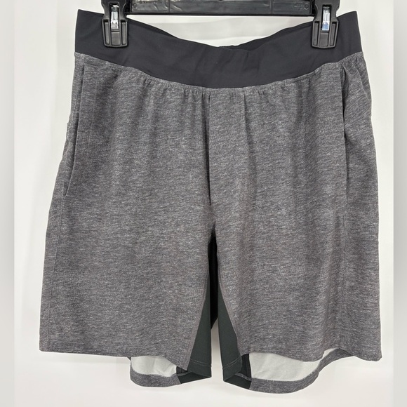 lululemon athletica Other - Lululemon Men’s Gray/Charcoal Gray Running Shorts